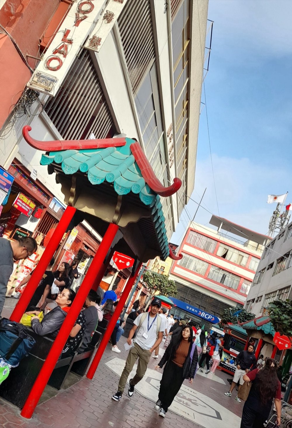唐人街牌坊