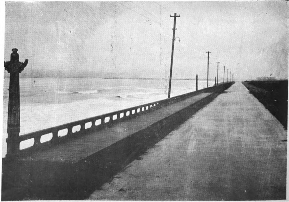 1928 年海岸公路老明信片