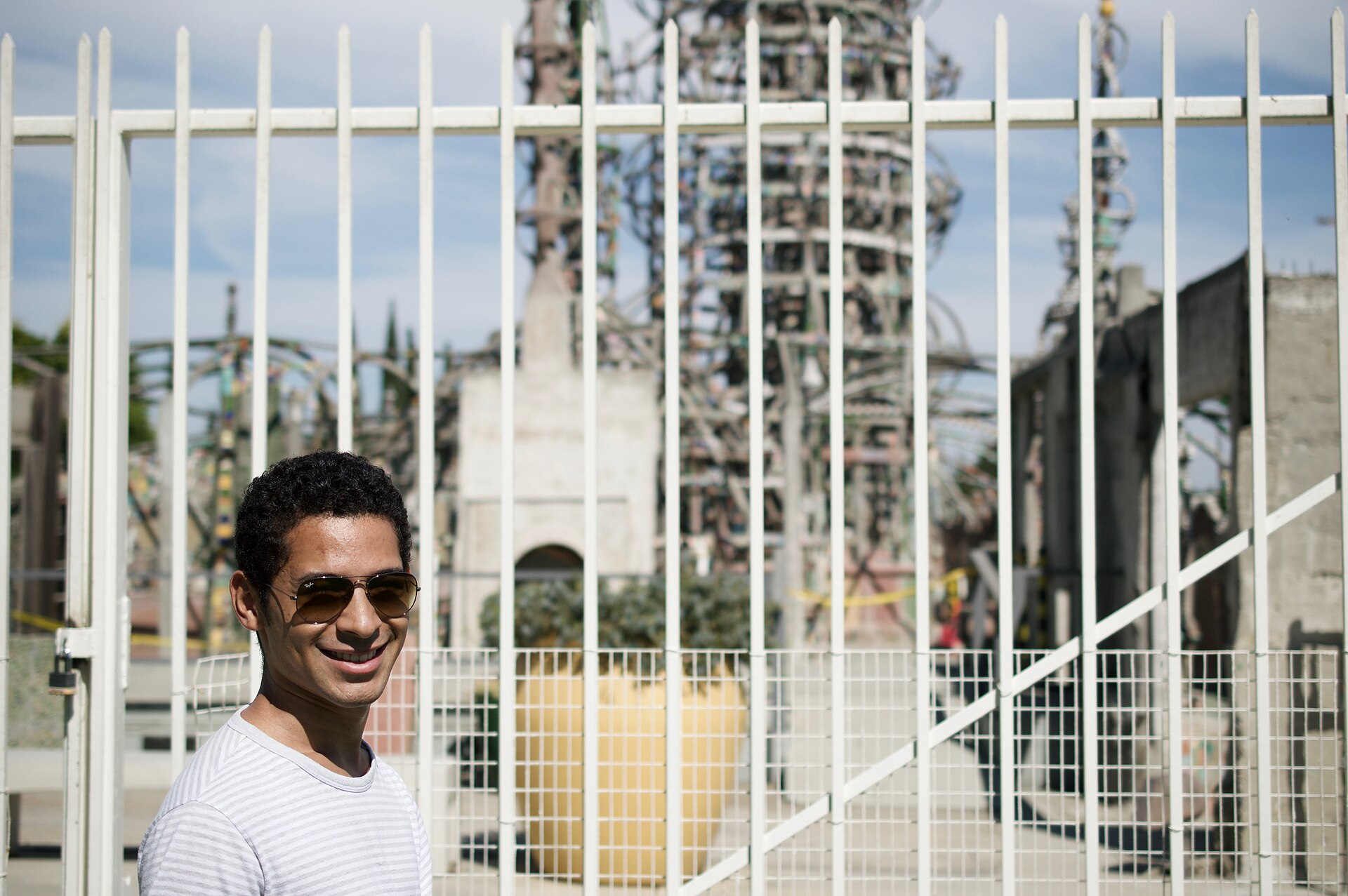 洛杉矶 Watts Towers 周围的公共艺术空间